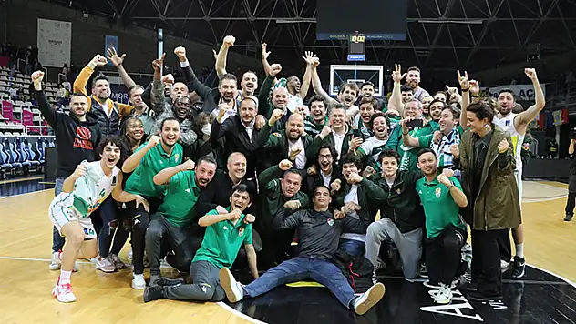 Bursaspor, Euroleague'e adını yazdırdı 