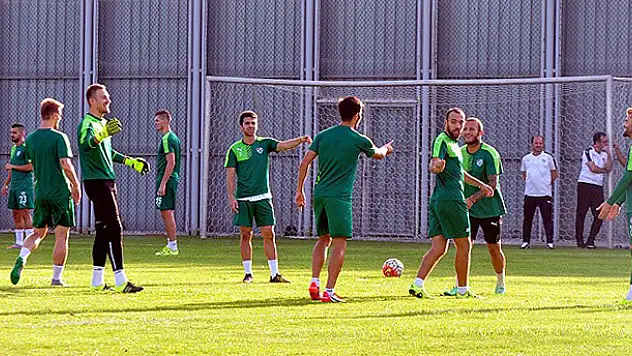 Bursaspor Gençlerbirliği maçına hazır