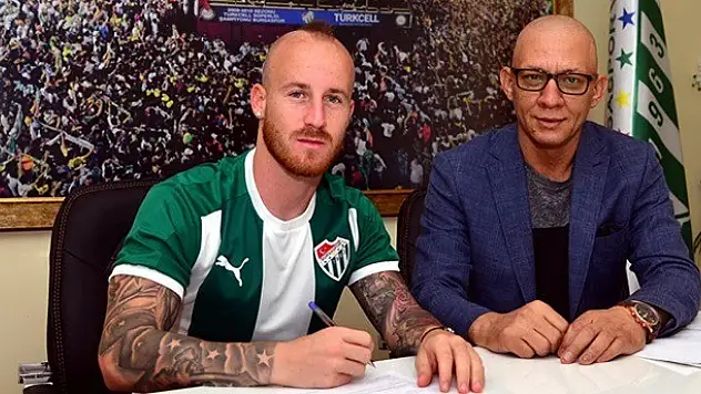 Bursaspor Stoch'a imzayı attırdı