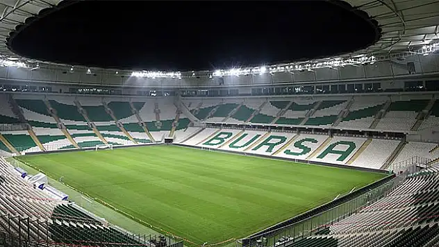 Bursaspor-Trabzonspor maçı yeni statta oynanacak