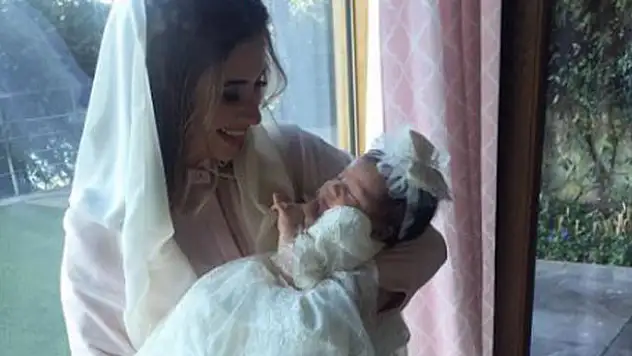 Buse Terim kızının yüzünü ilk kez gösterdi