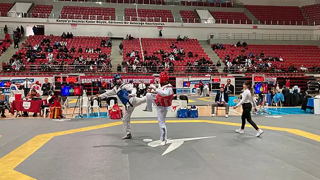 Büyükler Türkiye Tekvando Şampiyonası, Konya'da sona erdi
