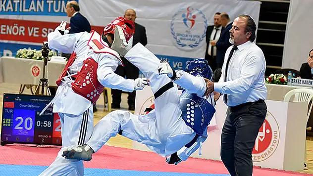 Büyükler Türkiye Tekvando Şampiyonası sona erdi