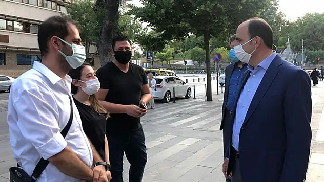 Büyükşehir Belediye Başkanı Uğur İbrahim Altay, esnafı ziyaret etti

