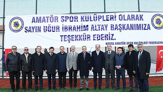 Büyükşehir'den amatör spor kulüplerine malzeme desteği