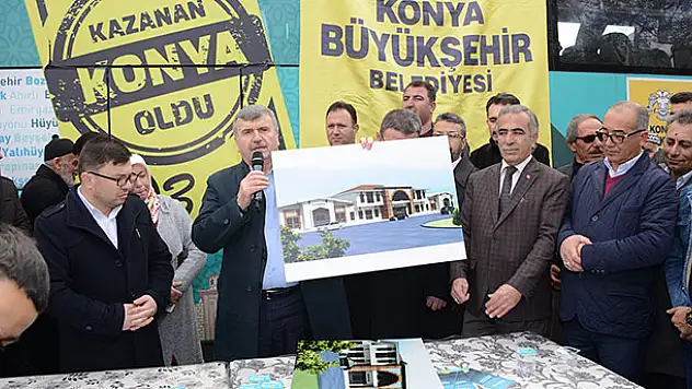 Büyükşehir'den Yunak'ta Yatırım Hamlesi