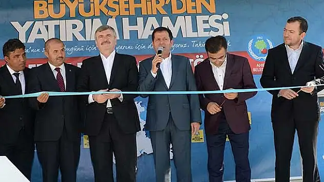 Büyükşehir'in İlçe Yatırımları Sürüyor