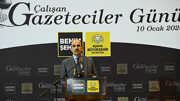 Büyükşehir Konya'daki basın-yayın çalışanlarını buluşturdu