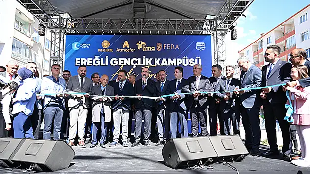 Büyükşehir Konya'nın en büyük Gençlik Kampüsü'nü Ereğli'de açtı