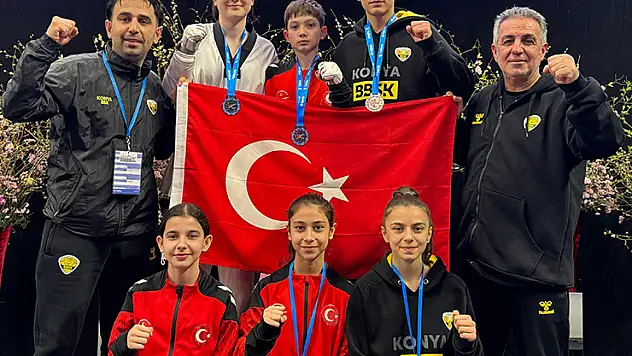 Büyükşehir'den 1 altın, 2 bronz