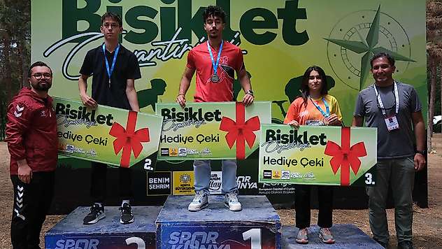 Büyükşehirden bisiklet ve aile oryantiringi