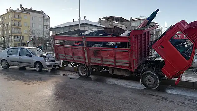 Buzlanma nedeniyle çok sayıda kaza meydana geldi