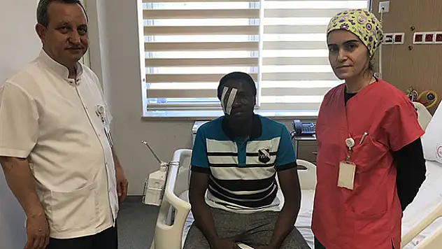 Çad'dan geldi Konya'da şifa buldu
