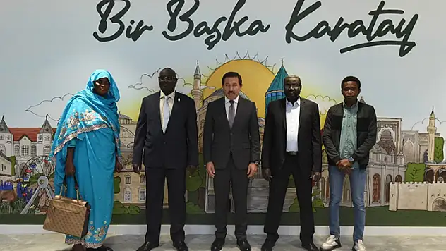 Çad heyeti Karatay'ı ziyaret etti