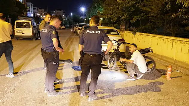 Çaldığı motosikletle kaçan şüpheli kovalamacayla yakalandı
