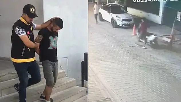Çaldığı motosikletle yakalandı, görüntüleri reddetti: O ben değilim

