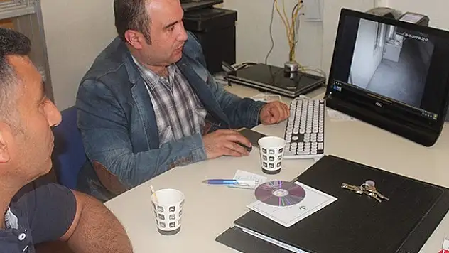 Çamaşır Hırsızları Güvenlik Kamerasına Yakalandı