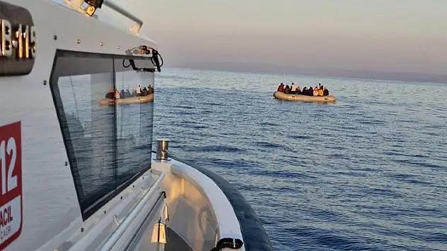 Çanakkale'de 84 düzensiz göçmen yakalandı
