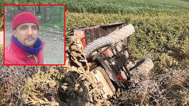 Çanakkale'de traktör devrildi: 1 ölü
