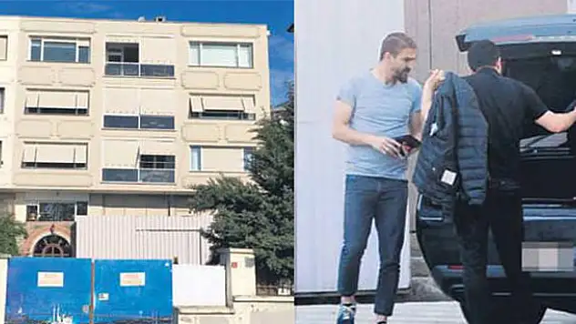 Caner Erkin'in bekar evi
