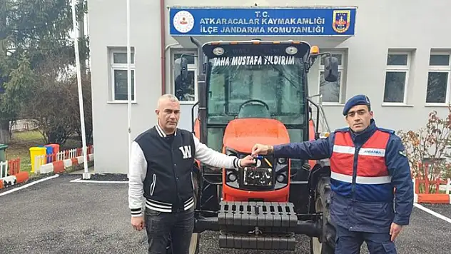 Çankırı'da çalınan traktör Konya'da bulundu

