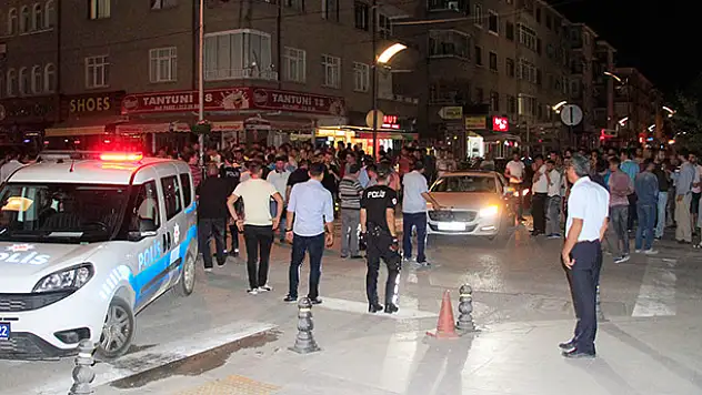 Çankırı'da tehlikeli gerginlik - Son anda kurtuldu...
