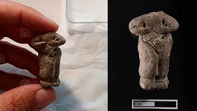 Çatalhöyük'te yeni heykelçikler bulundu
