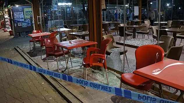 Çay bahçesine silahlı saldırı