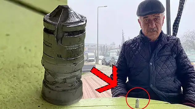 Çay ocağında oturduğu sırada ölüm teğet geçti
