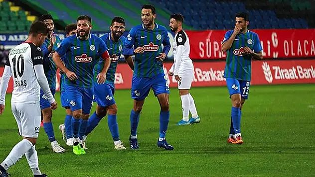 Çaykur Rizespor kupada 5. tura yükseldi
