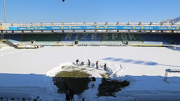 Çaykur Rizespor-Mersin İdmanyurdu maçı ertelendi
