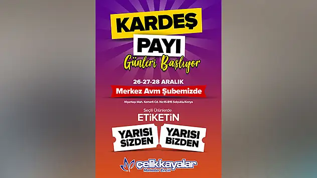 Çelikkayalar'dan yıl sonuna damga vuran kampanya