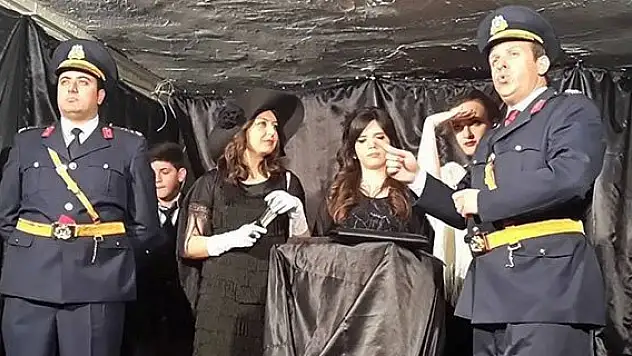Çeltik'te Çanakkale Zaferi tiyatrosu