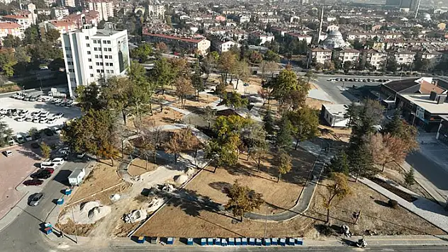 Cem Sultan Parkında çalışmalar devam ediyor

