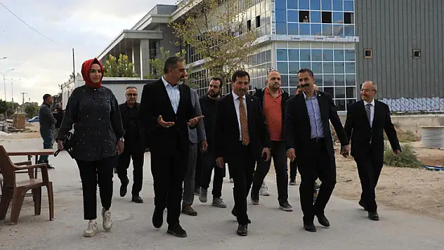 Cemil Yaman Karatay Belediyesi'nin yatırımlarını yerinde inceledi