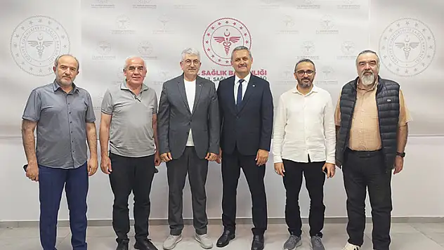 Cemiyet'ten Sağlık Müdürü Yavuz'a 'hayırlı olsun' ziyareti