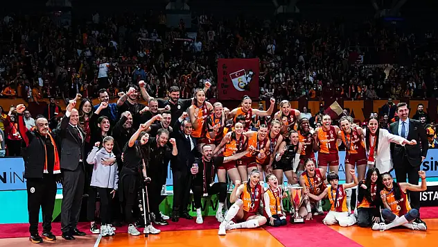 CEV Kupası'nda şampiyon Galatasaray