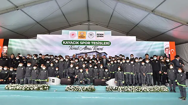 Çevre, Şehircilik ve İklim Değişikliği Bakanı Kurum, Konya'da Kayacık Spor Tesisleri Temel Atma Töreni'ne katıldı