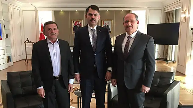 Çevre ve Şehircilik Bakanı Murat Kurum'a Konya'dan ziyaretler