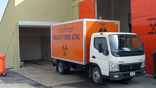Çevreci tesiste tıbbi atıklar bertaraf ediliyor