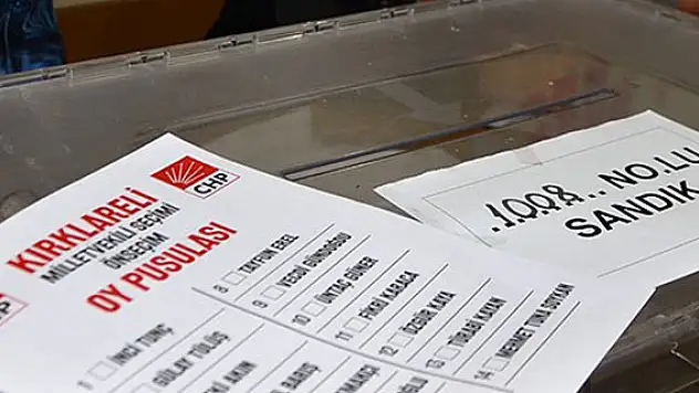 CHP'de oy kullanma işlemi sona erdi