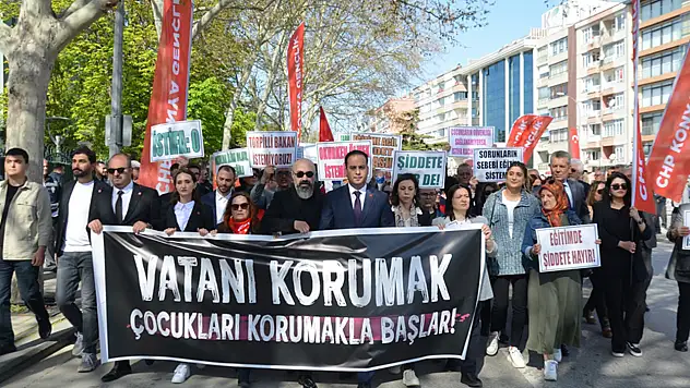 CHP Konya'dan, sessiz yürüyüş