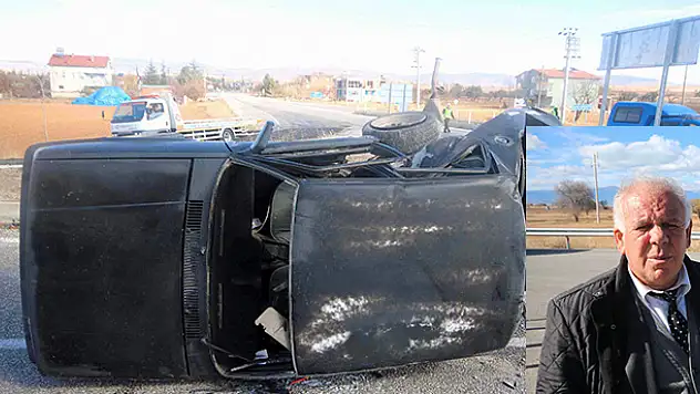 CHP Konya İl Başkan Yardımcısı kaza yaptı