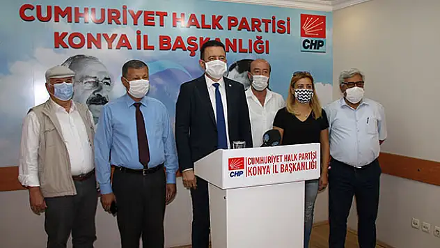 CHP Konya İl yönetimi esnafın sorunlarını dile getirdi