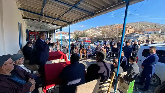 CHP Konya Milletvekili Abdüllatif Şener Karapınar'ı ziyaret etti
