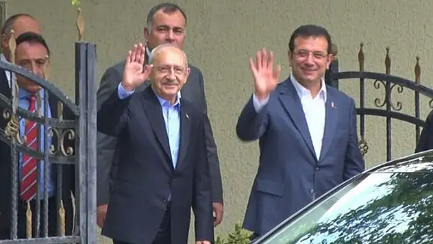 CHP lideri Kılıçdaroğlu ile Ekrem İmamoğlu görüştü
