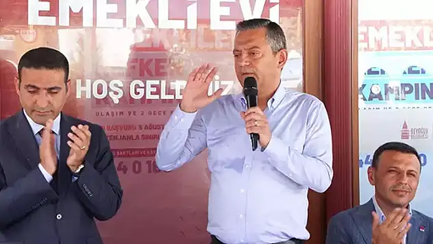 CHP lideri Özel'den emekli maaşı açıklaması
