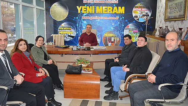 CHP Meram adayı Çaçık Yeni Meram'ı ziyaret etti