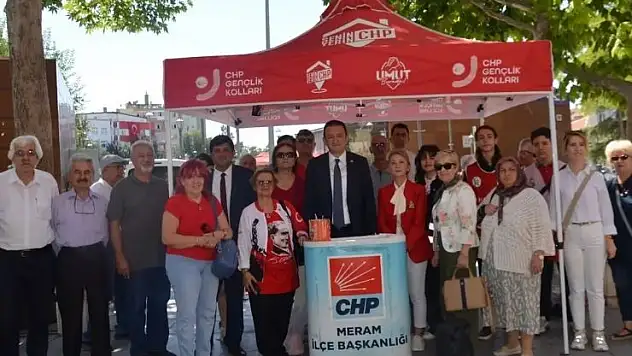 CHP Meram'dan 30 Ağustos Programı