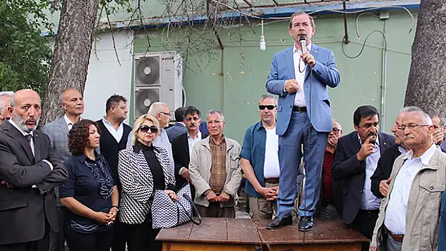 CHP milletvekili adaylarının Yunak ziyareti